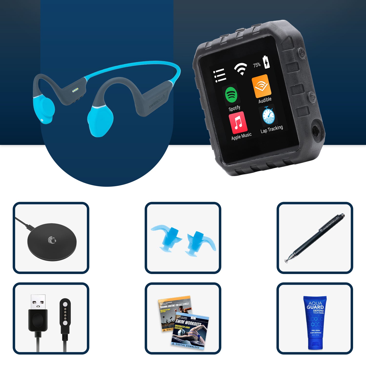 Waterproof Delphin 3.0 Bundle for Swimming - SALE